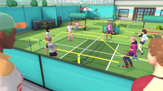 New VR Sport League Features Racket Club Singles and Doubles