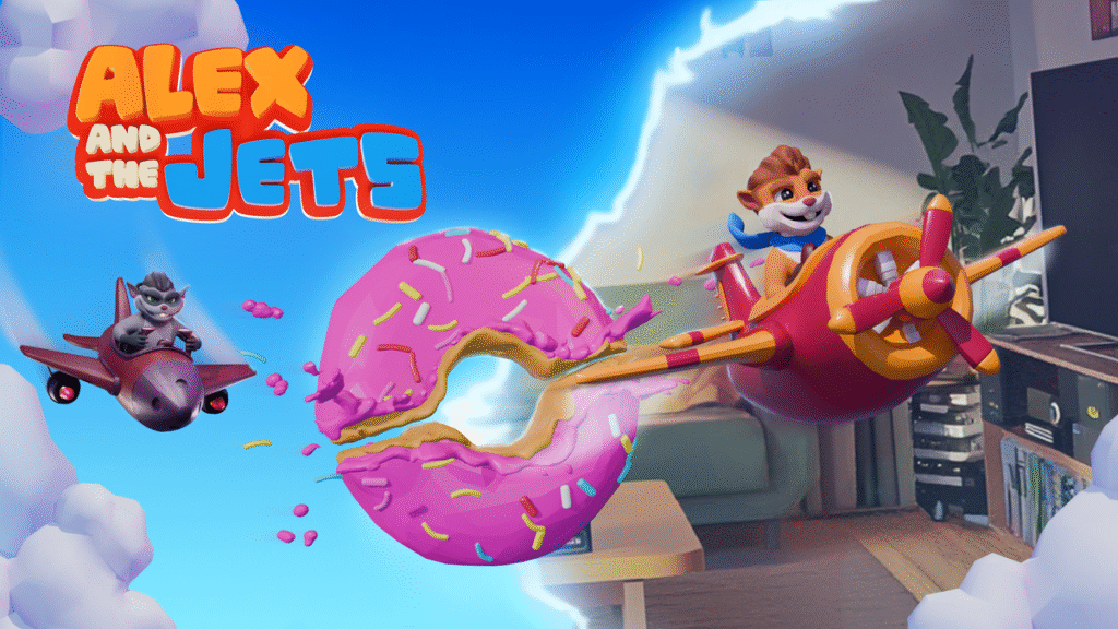 Alex And The Jets Offers Casual Mixed Reality Arcade Action On Quest